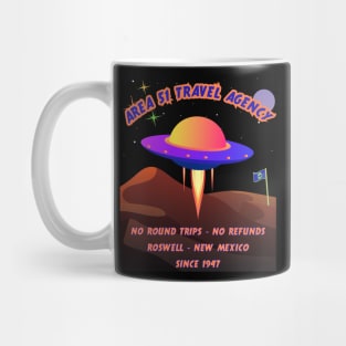 Area 51 Travel Agency Mug